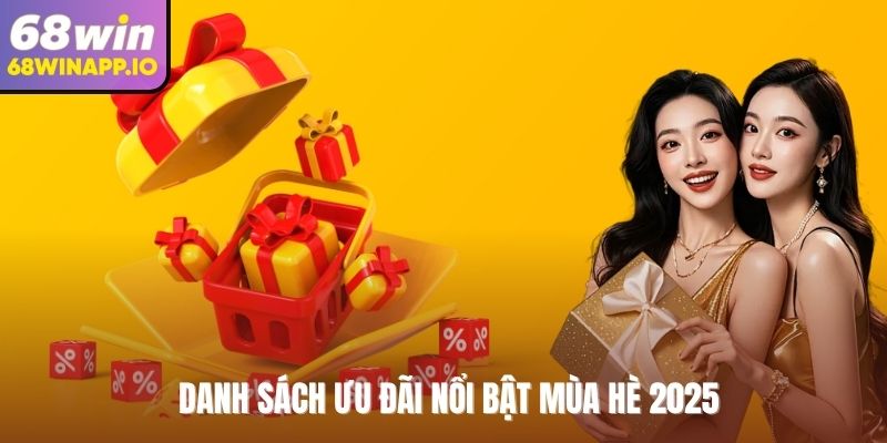 Danh sách ưu đãi nổi bật mùa hè 2025